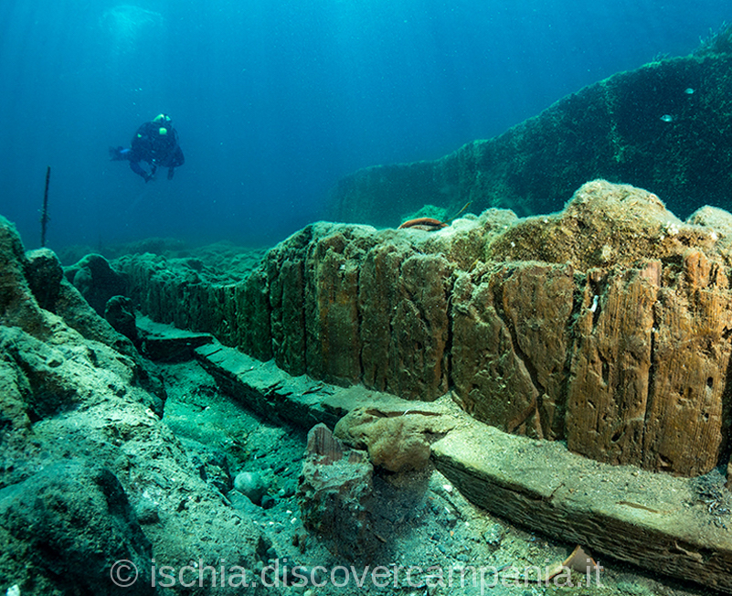 Aenaria, la città romana sotto il mare